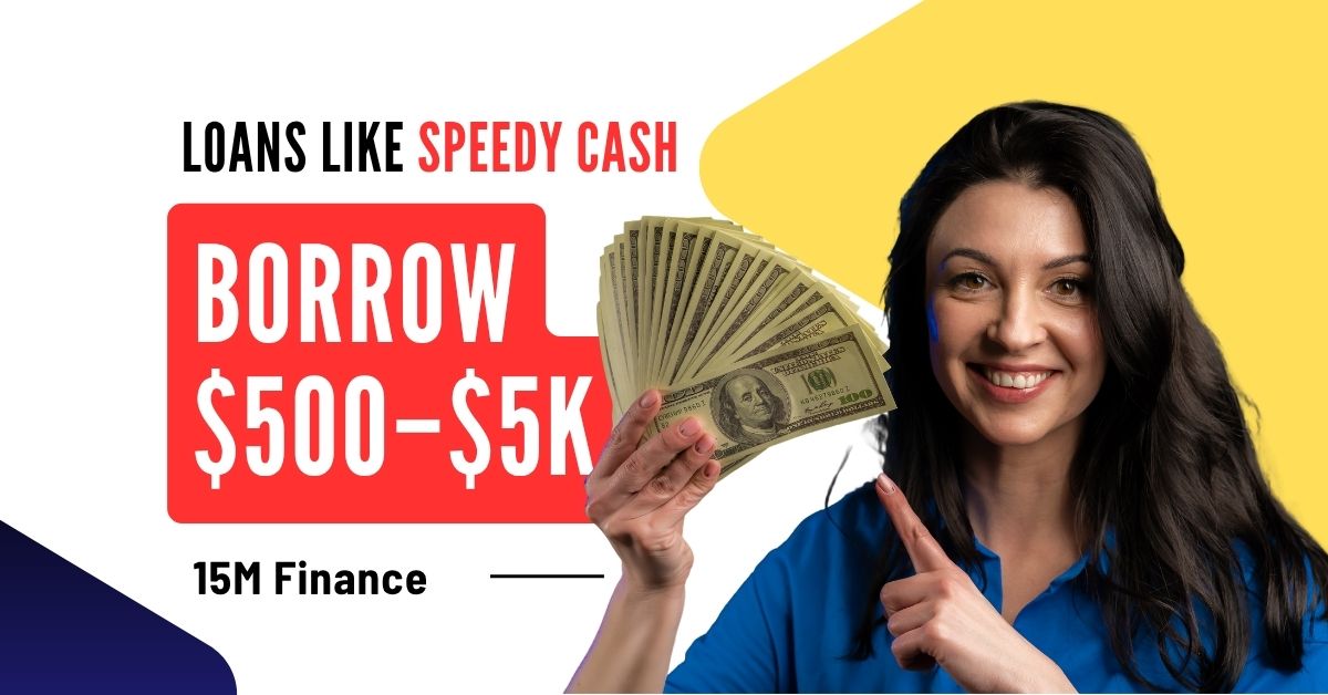 online loans like speedy cash