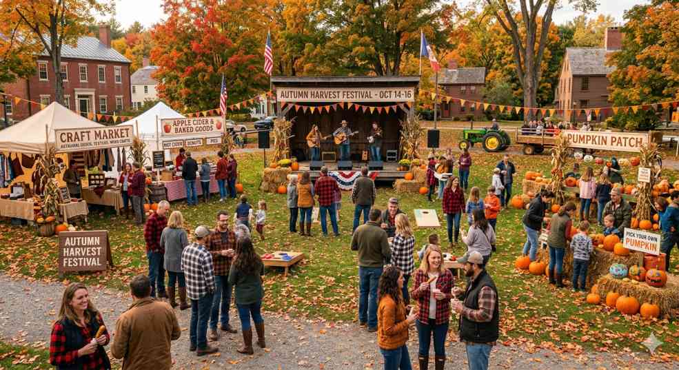 Seasonal events organising in dallas farmers market