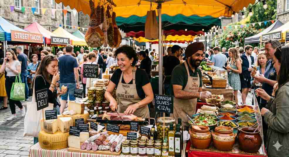 Specialty food vendors facilities in dallas farmers market