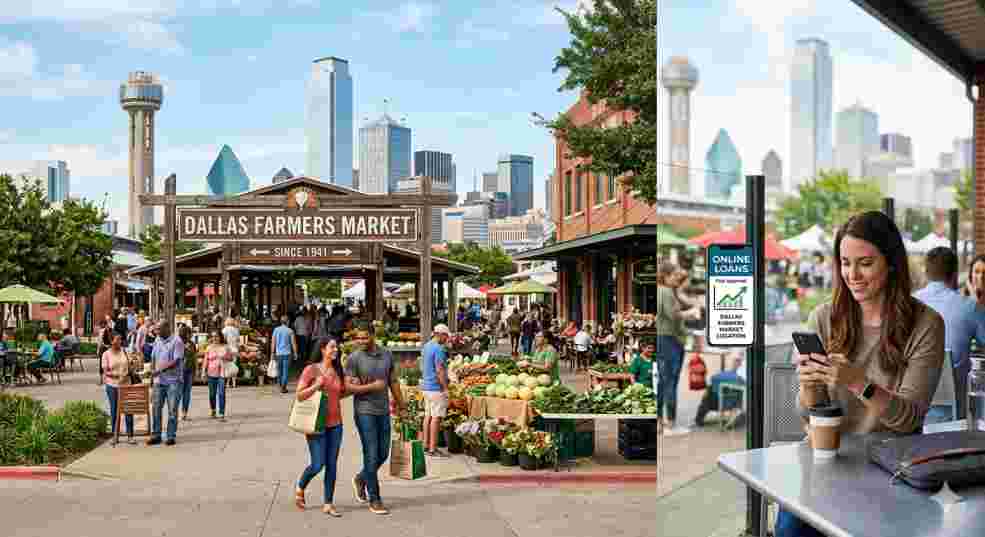 get bad credit loans online near dallas farmers market